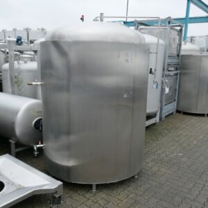2400 liter tank i rustfritt stål 304