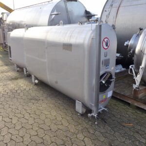 2440 liter tank i rustfritt stål 304