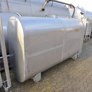2440 liter tank i rustfritt stål 304