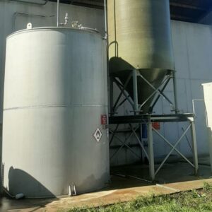 24450 liter tank i rustfritt stål 304 (dobbeltmantlet)