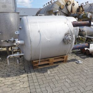 2480 liter tank i rustfritt stål 304