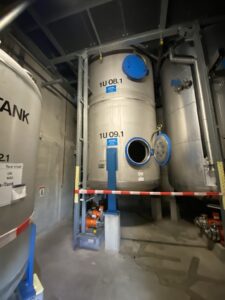 25000 liters tank i rustfritt stål 304