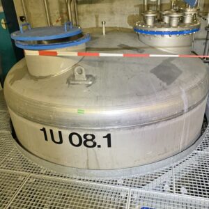 25000 liters tank i rustfritt stål 304