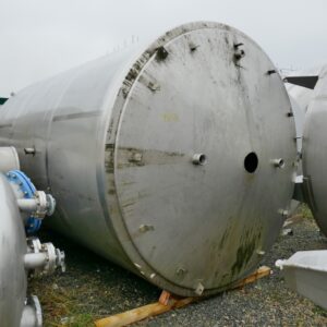 25000 liters tank i rustfritt stål 304