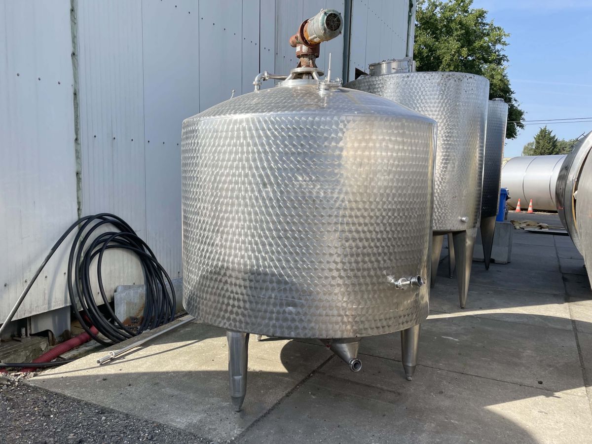 2900 liters tank i rustfritt stål 304