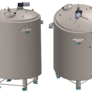 40 000 liters tank i rustfritt stål 304 eller syrefast 316