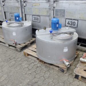 300 liters tank i rustfritt stål 304