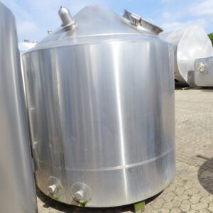 3000 liters tank i rustfritt stål 304