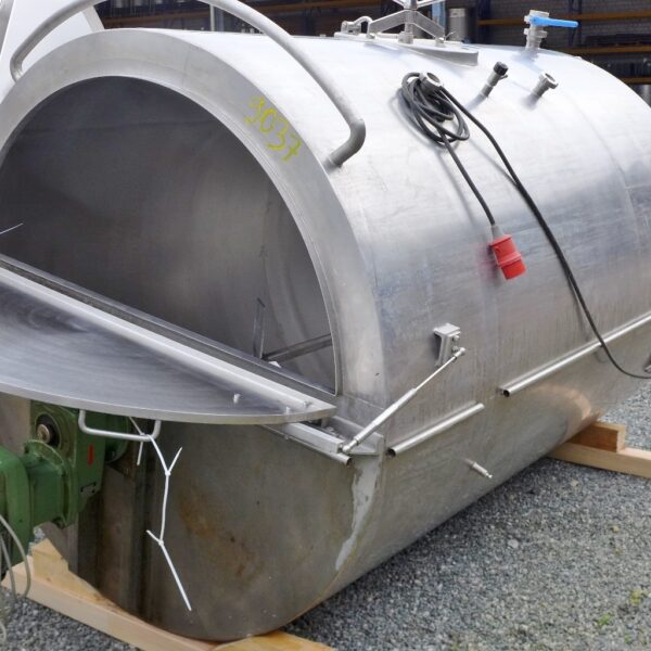 3300 liters tank i rustfritt stål 304