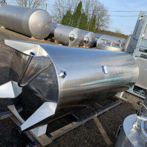 3400 liters tank i rustfritt stål 304