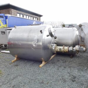 3500 liters tank i rustfritt stål 304