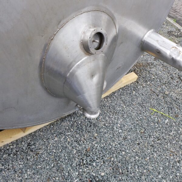 3500 liters tank i rustfritt stål 304
