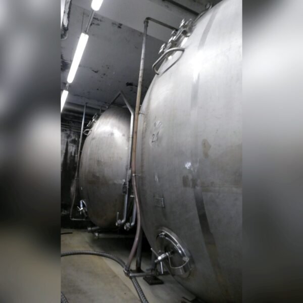 36000 liters tank i rustfritt stål 304