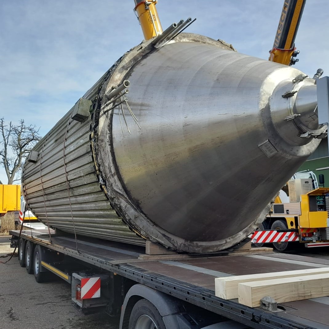 37800 liter tank i rustfritt stål 304