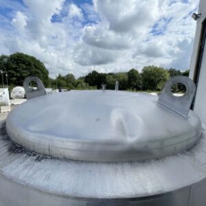 4000 liters tank i rustfritt stål 304