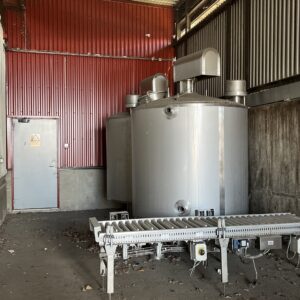 4000 liter tank i rustfritt stål 304
