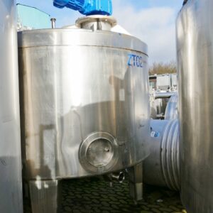 4500 liters tank i rustfritt stål 304