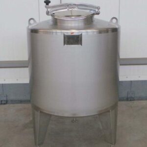 500 liters tank i rustfritt stål 304
