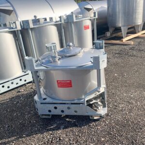 500 liters tank i rustfritt stål 304