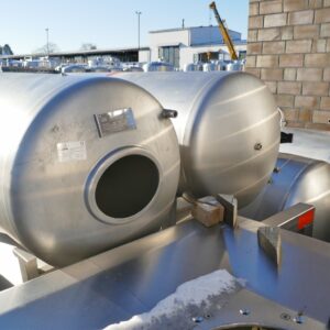 500 liters tank i rustfritt stål 304