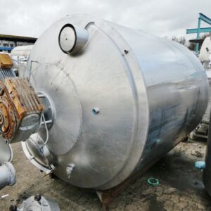 5000 liters tank i rustfritt stål 304