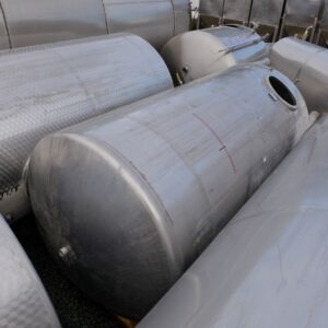 5000 liters tank i rustfritt stål 304
