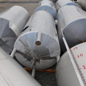 5000 liters tank i rustfritt stål 304