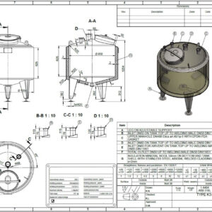 520 liters tank i syrefast 316