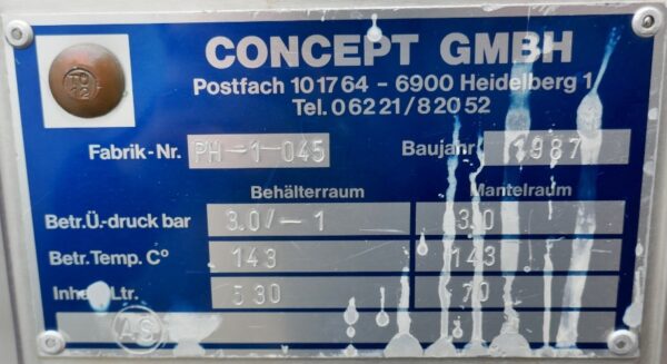 530 liters tank i syrefast 316
