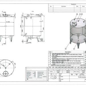 5400 liters tank i syrefast 316