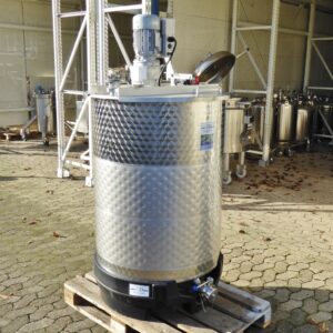 550 liter tank i rustfritt stål 304