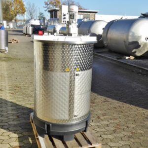 550 liter tank i rustfritt stål 304