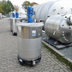 550 liter tank i rustfritt stål 304