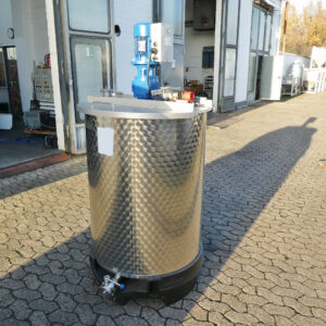 550 liter tank i rustfritt stål 304