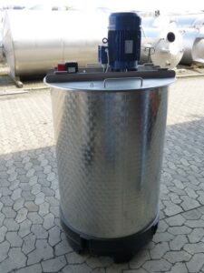 550 liter tank i rustfritt stål 304