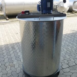 550 liter tank i rustfritt stål 304