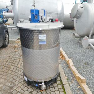 550 liter tank i rustfritt stål 304