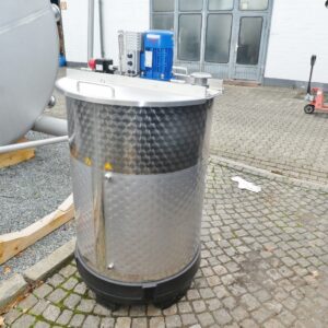 550 liter tank i rustfritt stål 304
