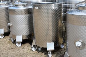 550 liter tank i rustfritt stål 304