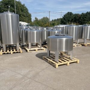 550 liter tank i rustfritt stål 304
