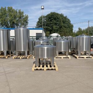 550 liter tank i rustfritt stål 304