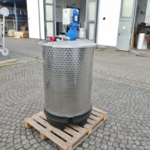 550 liter tank i rustfritt stål 304