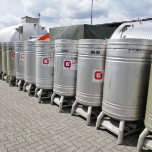 600 liters tank i rustfritt stål 304