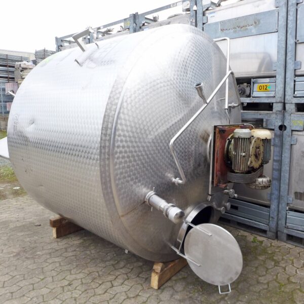 6000 liters tank i 304 rustfritt stål