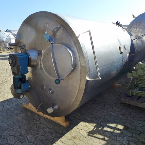 6300 liters tank i rustfritt stål 304