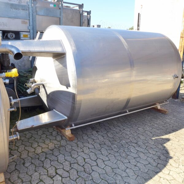 6300 liters tank i rustfritt stål 304
