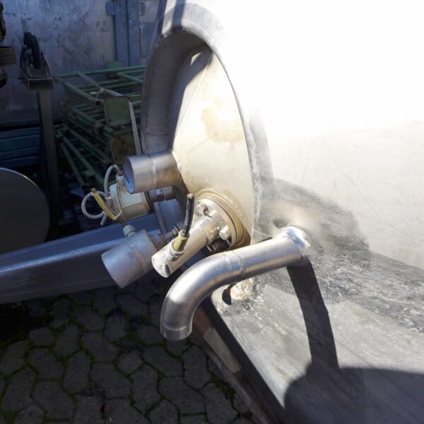 6300 liters tank i rustfritt stål 304