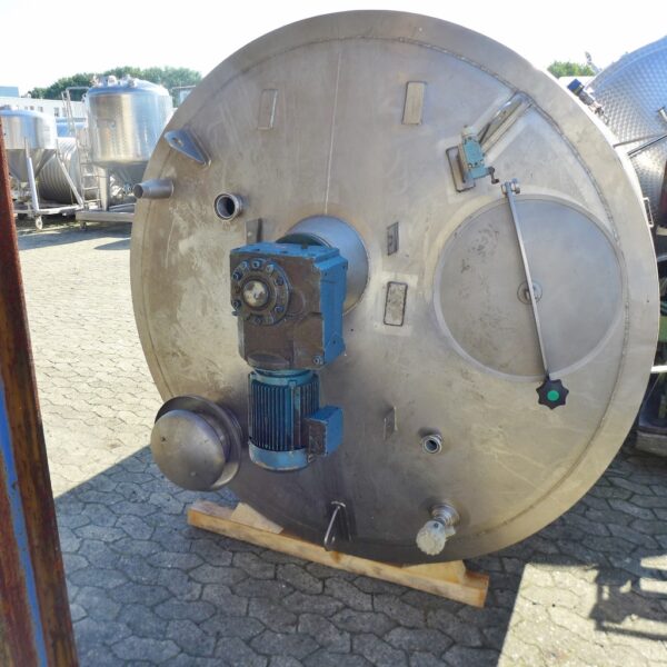 6300 liters tank i rustfritt stål 304