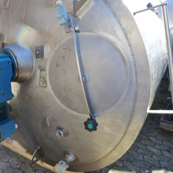 6300 liters tank i rustfritt stål 304