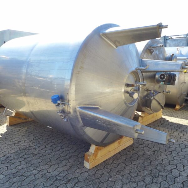 6300 liters tank i rustfritt stål 304